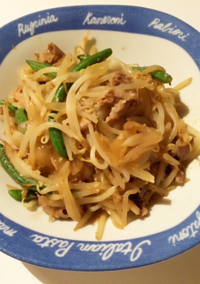 もやしと豚肉の味噌炒め-レシピのメイン写真