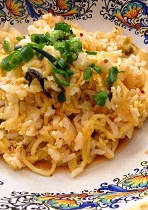 焼きそばチャーハン　キムチ入り-レシピのメイン写真