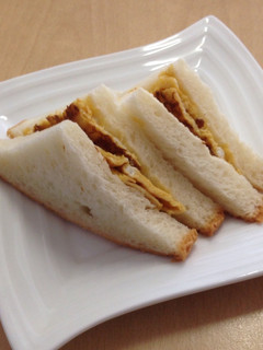 簡単☆ふわふわ卵焼きサンドイッチ-レシピのメイン写真
