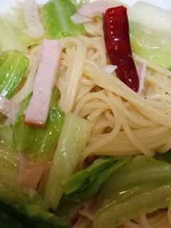 キャベツのペペロンチーノ-レシピのメイン写真