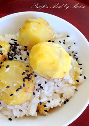 ほっこり秋の栗ごはん-レシピのメイン写真