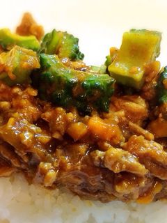 ゴーヤのドライカレー-レシピのメイン写真