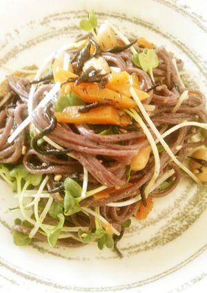 簡単☆残ったひじき煮で和風パスタ-レシピのメイン写真