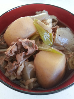牛肉の芋煮(醤油味)-レシピのメイン写真