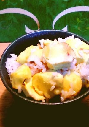 炊飯器 de 栗ごはん(●^o^●)-レシピのメイン写真