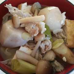 รูปของ 豚肉の芋煮(味噌味)