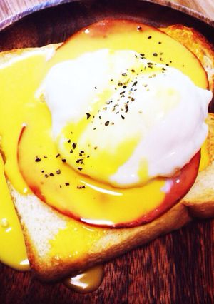 食パンで作る エッグベネディクト-レシピのメイン写真