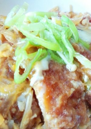 絶賛された♪かつ丼…かつ煮で夕食メインに-レシピのメイン写真