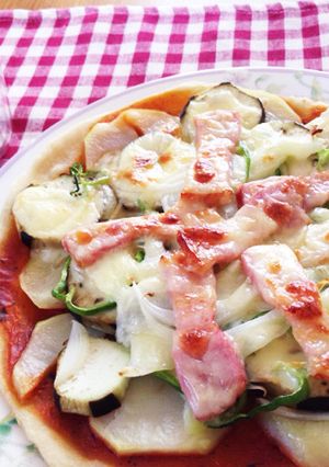野菜たっぷりピザ-レシピのメイン写真