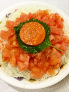 そうめんトマトにんじんスープ-レシピのメイン写真