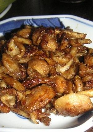 なめこの醤油炒め！！-レシピのメイン写真