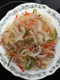 「焼きビーフン風」な春雨炒め-レシピのメイン写真