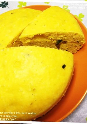 簡単ふわふわカボチャケーキ♡-レシピのメイン写真
