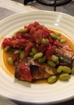 鯖のトマト煮-レシピのメイン写真