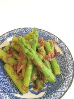 アスパラのおかか和え-レシピのメイン写真