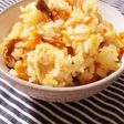 ベビーホタテの炊き込みご飯