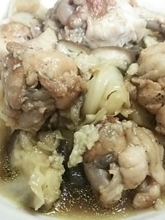 圧力鍋で!!手羽元とキャベツのカレー煮-レシピのメイン写真