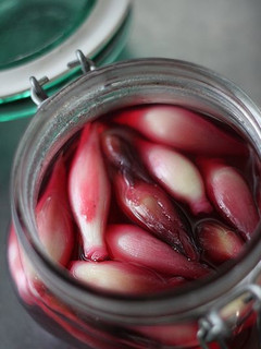 茗荷の赤梅酢漬け-レシピのメイン写真