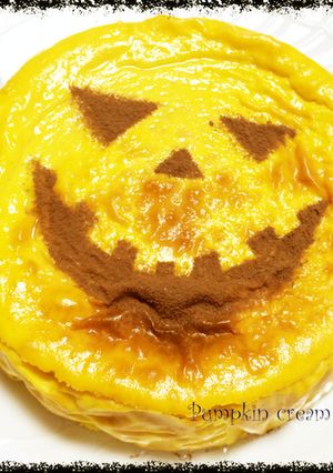 濃厚パンプキンチーズケーキ-レシピのメイン写真