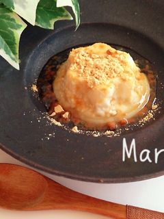 簡単ヘルシー✨とろぷる♡お豆腐プリン-レシピのメイン写真