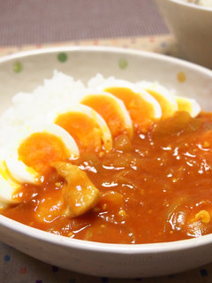 時短!トマトジュースでチキンエッグカレー-レシピのメイン写真