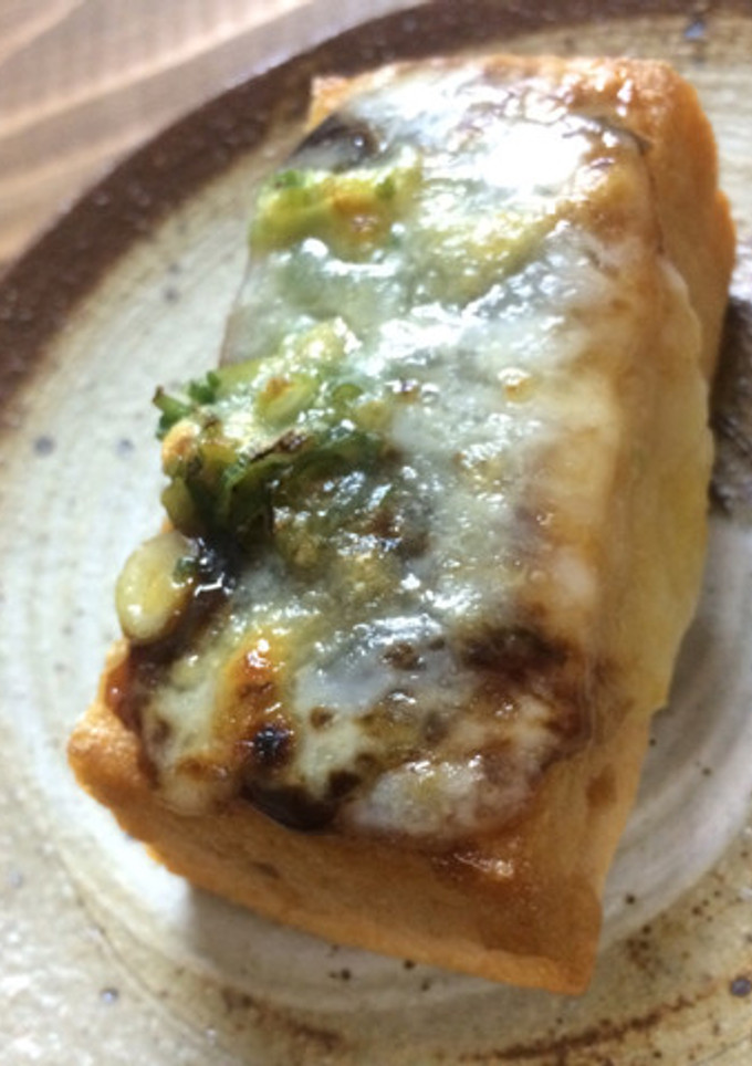厚揚げのみそチーズ焼き-レシピのメイン写真