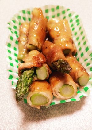 アスパラ豚肉巻き-レシピのメイン写真