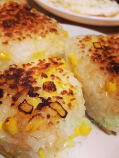 焼きとうもろこしおにぎり-レシピのメイン写真