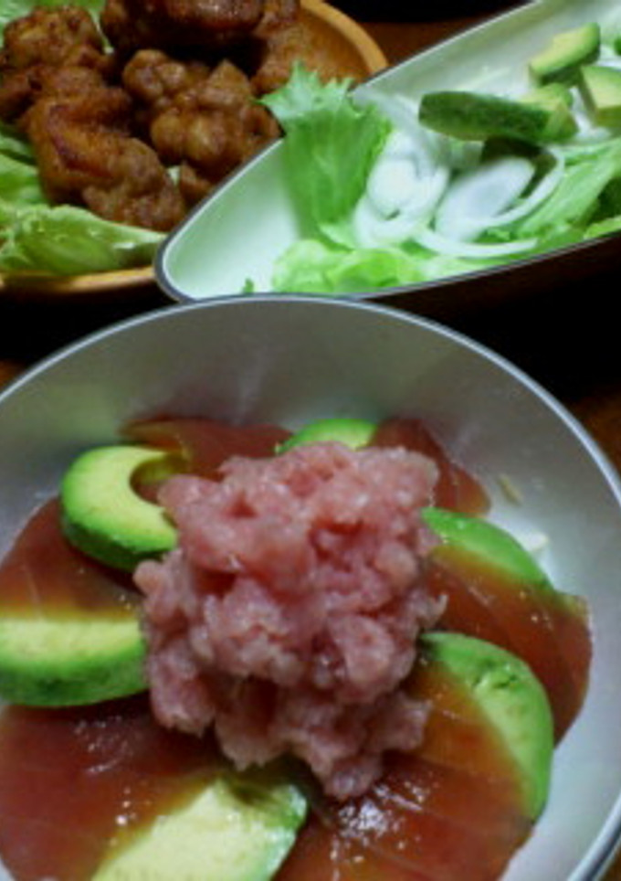 簡単　アボガドまぐろ丼-レシピのメイン写真
