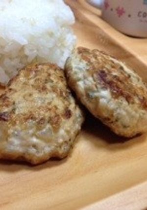 子どもごはん*鶏とーふバーグ*9ヶ月頃〜-レシピのメイン写真