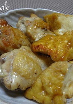 鶏手羽先と厚揚げ煮-レシピのメイン写真