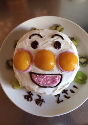 ♡アンパンマン♡バースデーケーキ♡-レシピのメイン写真