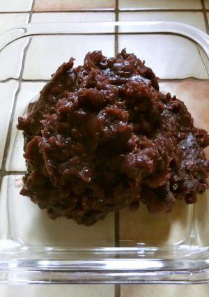 ゆでこぼし無し・圧力鍋で小豆餡-レシピのメイン写真