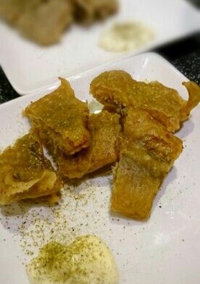 サクサク衣の白身魚のフリッター★中華風-レシピのメイン写真