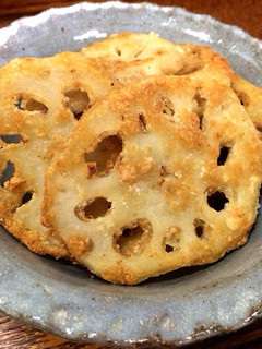 れんこんのカリッと焼き-レシピのメイン写真