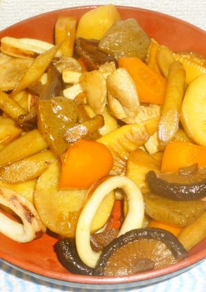 パパの野菜の煮っころがし-レシピのメイン写真