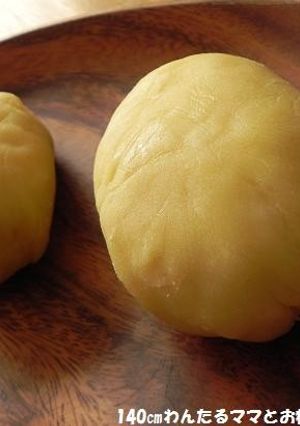 材料3つで簡単★さつま芋おはぎ-レシピのメイン写真