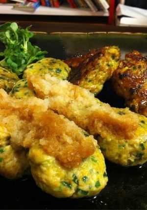 レンジで簡単野菜たっぷりつくね-レシピのメイン写真
