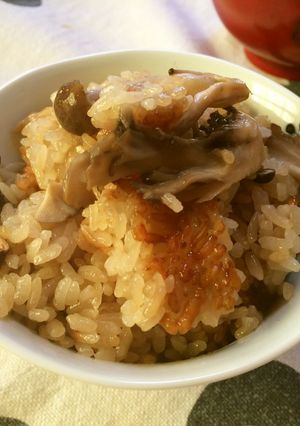 きのこの炊き込みご飯-レシピのメイン写真