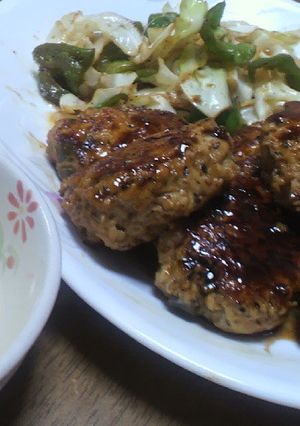 簡単！軟骨つくねの照り焼き-レシピのメイン写真