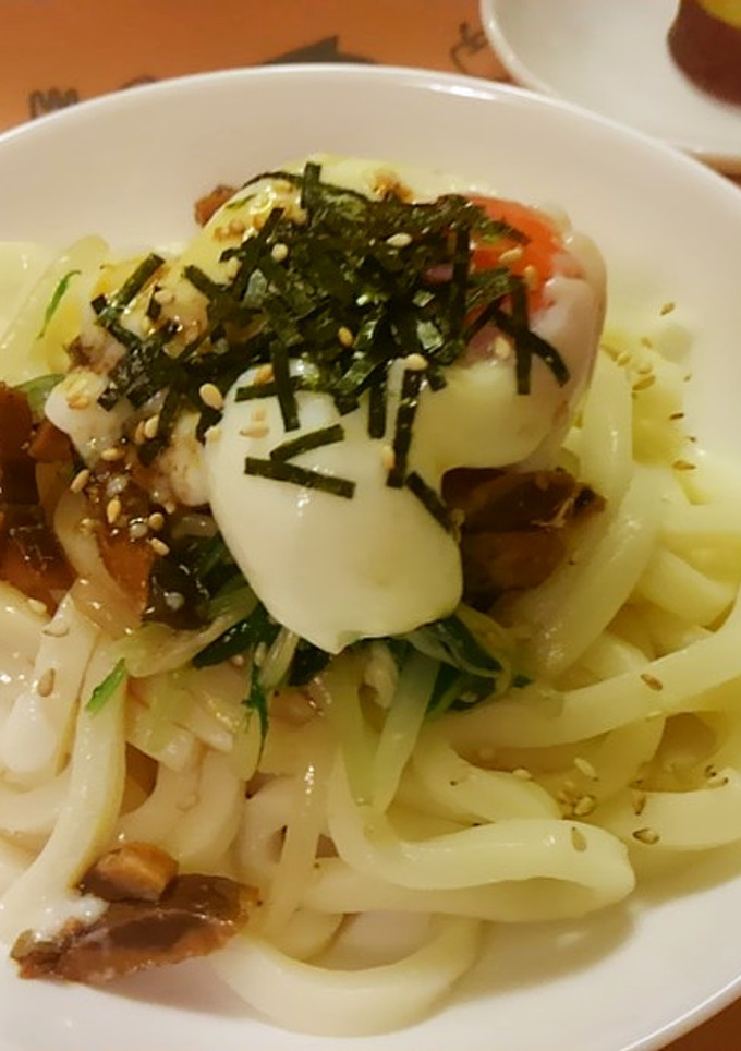 かば焼き缶で楽々♪冷やしうどん-レシピのメイン写真