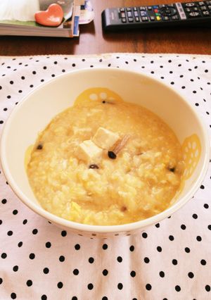 超簡単たまご味噌雑炊♪( ´▽`)-レシピのメイン写真