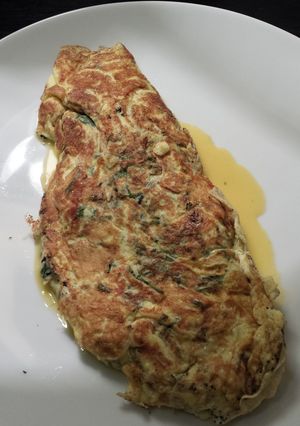 紫蘇とチーズのオムレツ-レシピのメイン写真