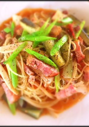 野菜たっぷり！彩りパスタ♫-レシピのメイン写真