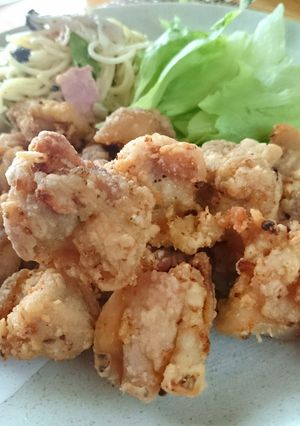 簡単夕食・お弁当★鶏もも肉のねぎ塩唐揚げ-レシピのメイン写真