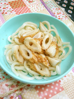 竹輪醤油うどん-レシピのメイン写真