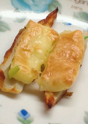 竹輪のねぎチーズ焼き-レシピのメイン写真