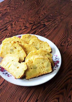 かぼちゃとさつまいもの秋ケーキ-レシピのメイン写真