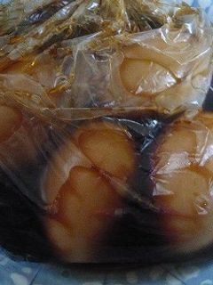 今日はラーメンってことで煮卵作ってみる-レシピのメイン写真