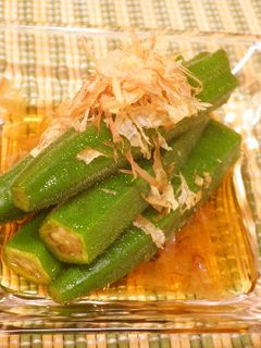オクラのお浸し-レシピのメイン写真